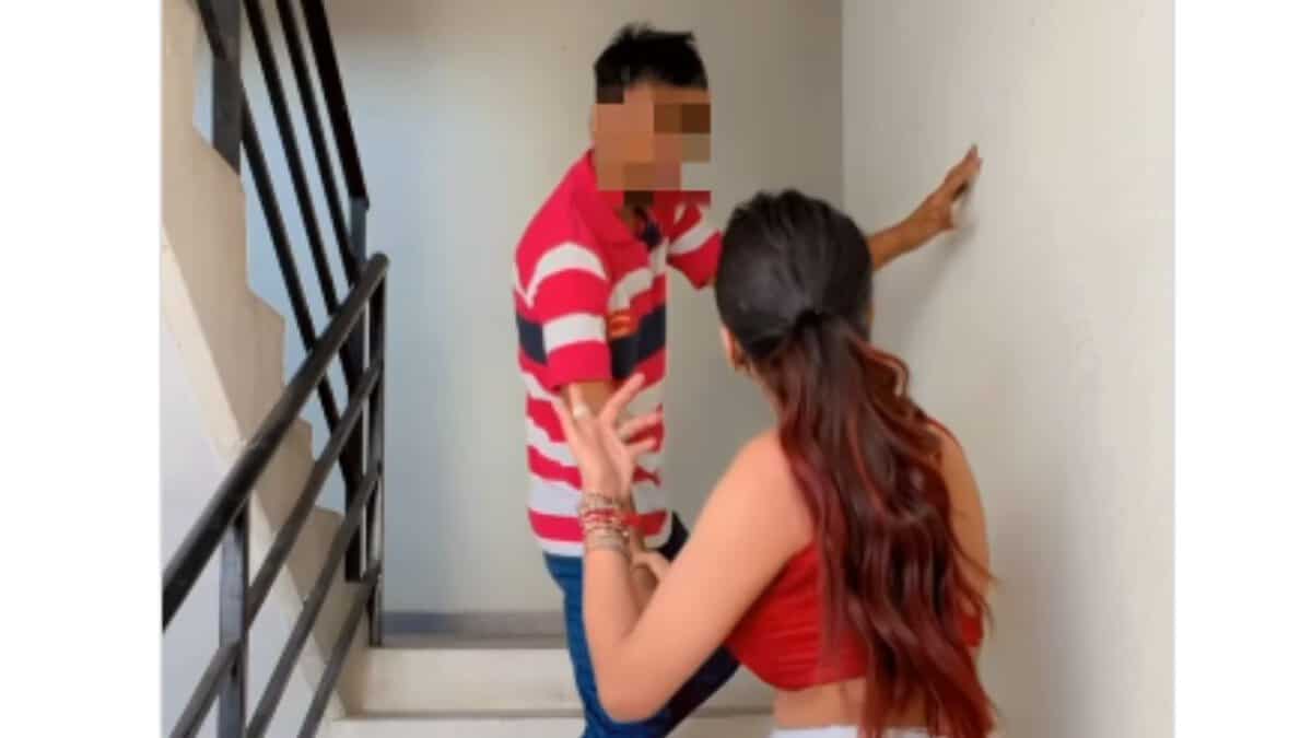 Influencer harassed while making Instagram reels.