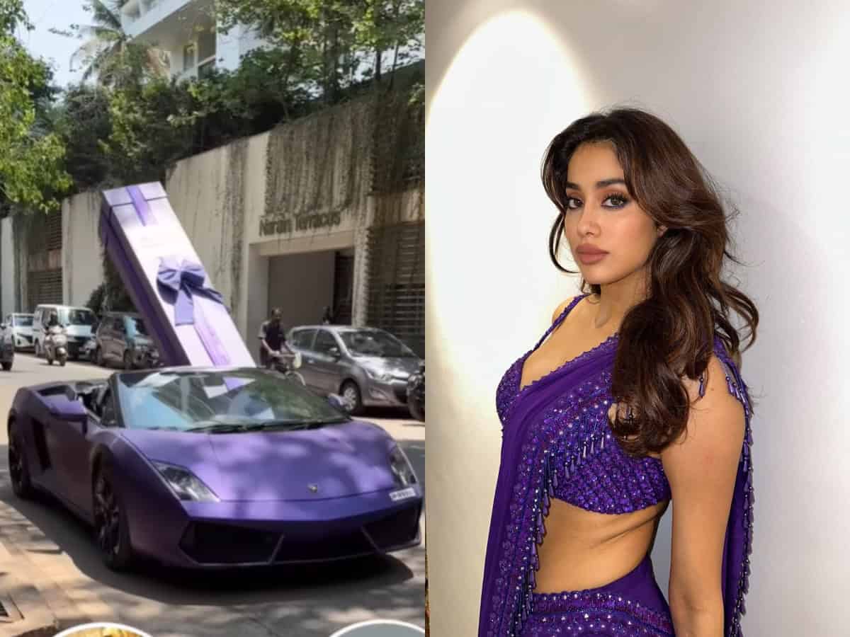 Rs 5 crore Lamborghini: A gift to Janhvi Kapoor from her BFF