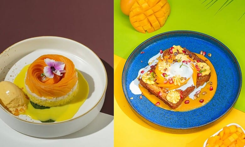 Glimpse of mango desserts in Hyderabad