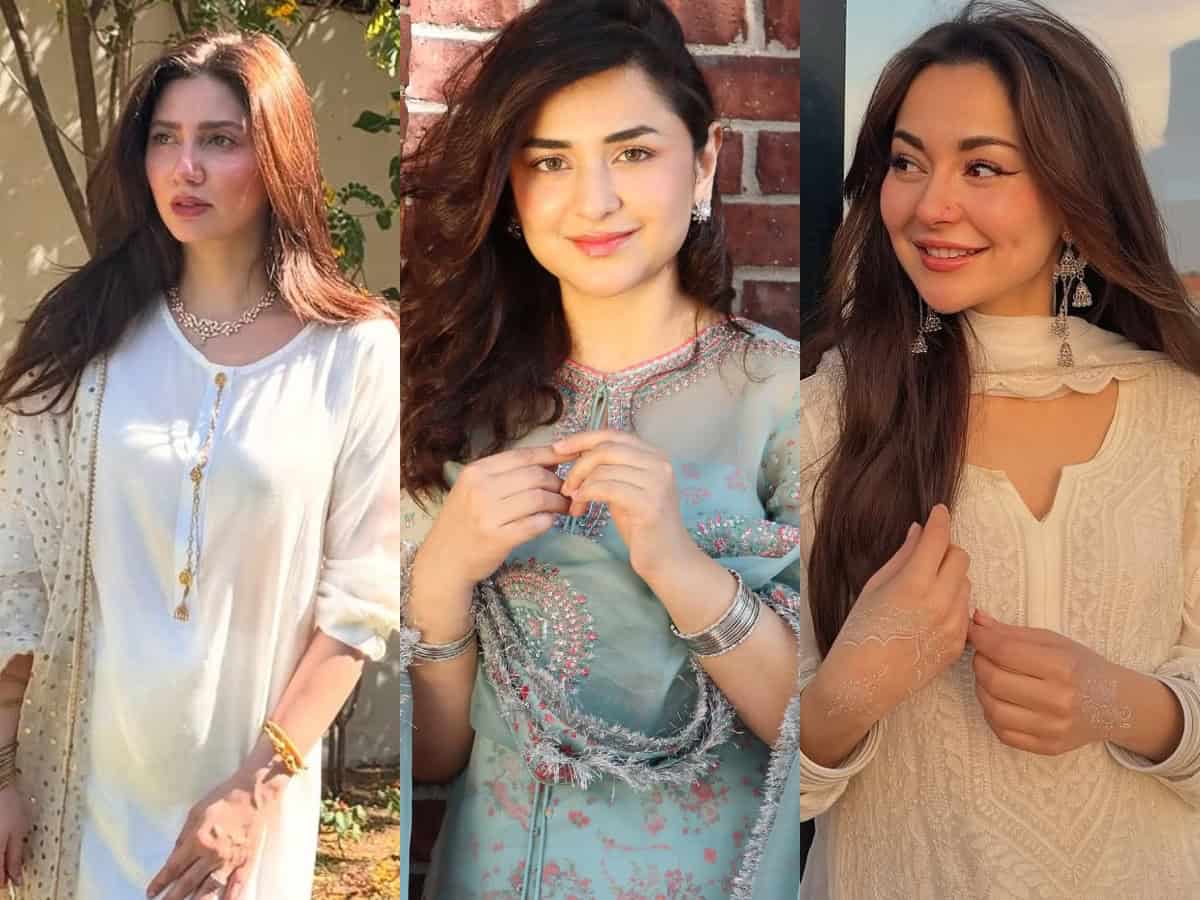 Trending photos: Yumna to Mahira, Eid looks for Pakistani divas