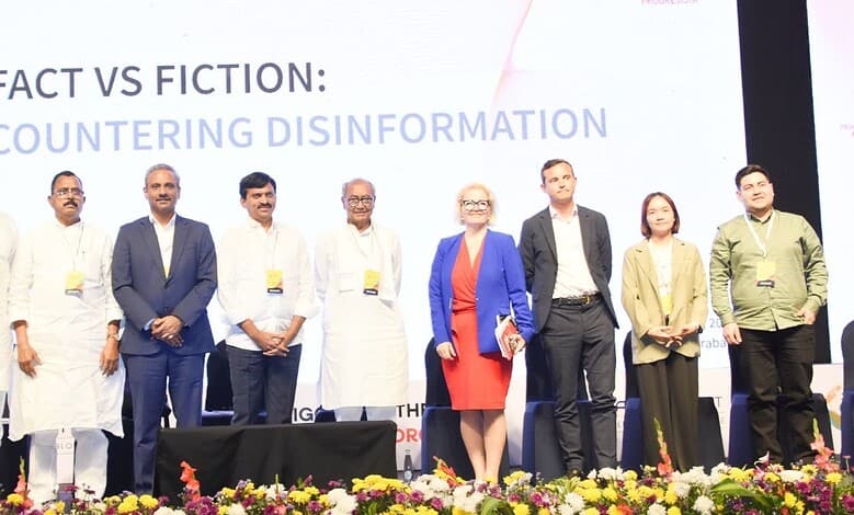 Fact vs Fiction, panel discussion held during the Bharat Summit in Hyderabad.