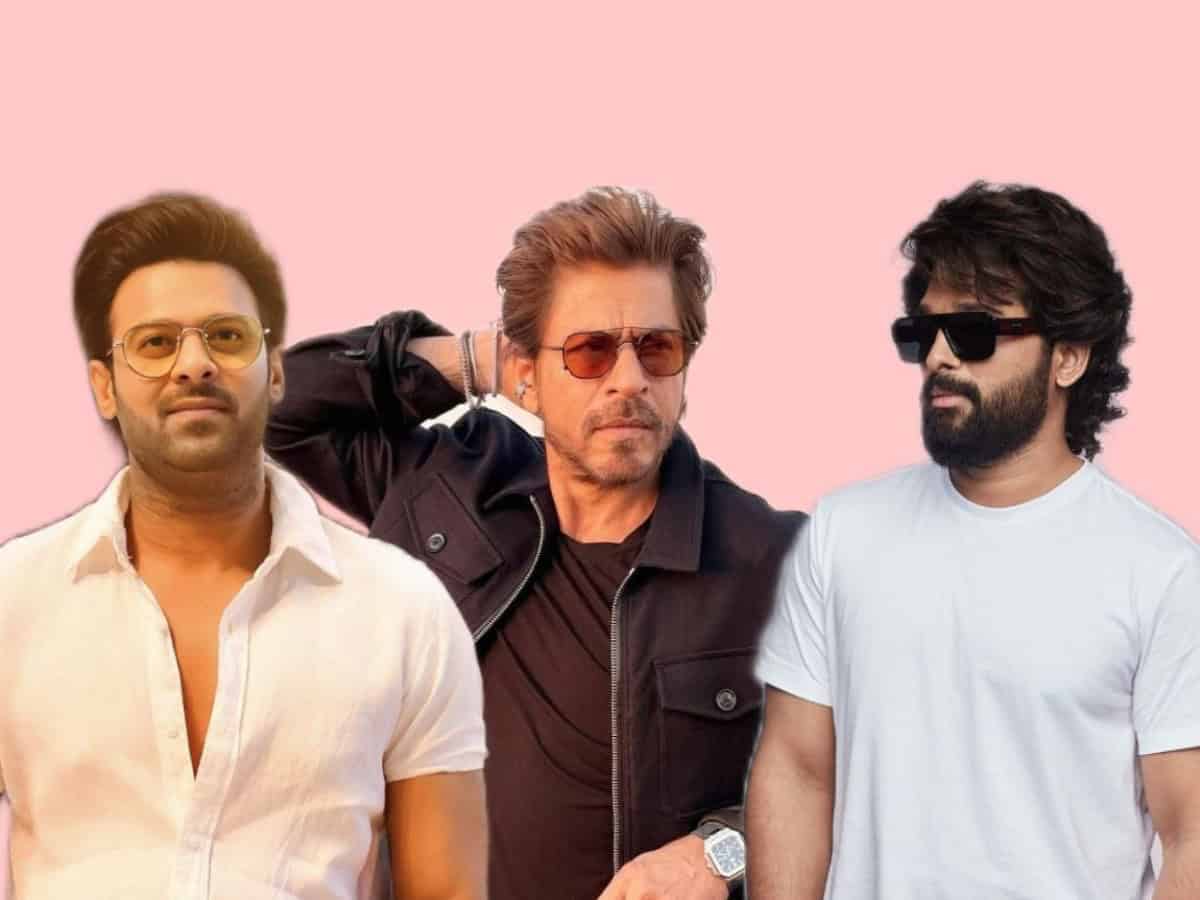 Prabhas, Shah Rukh Khan and Allu Arjun