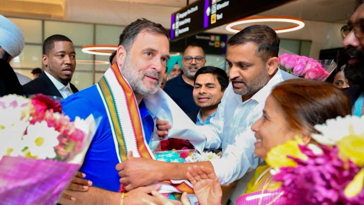 Rahul Gandhi in USA