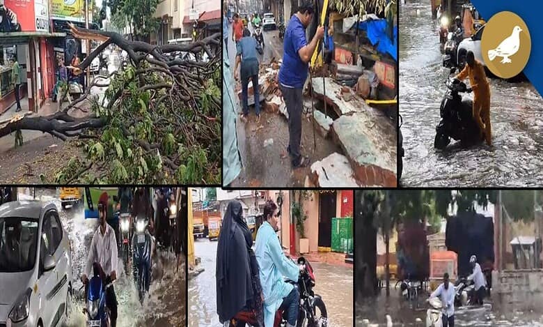 Heavy rains lash Hyderabad; more downpour expected on April 4