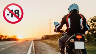 Representational Image of man driving a bike