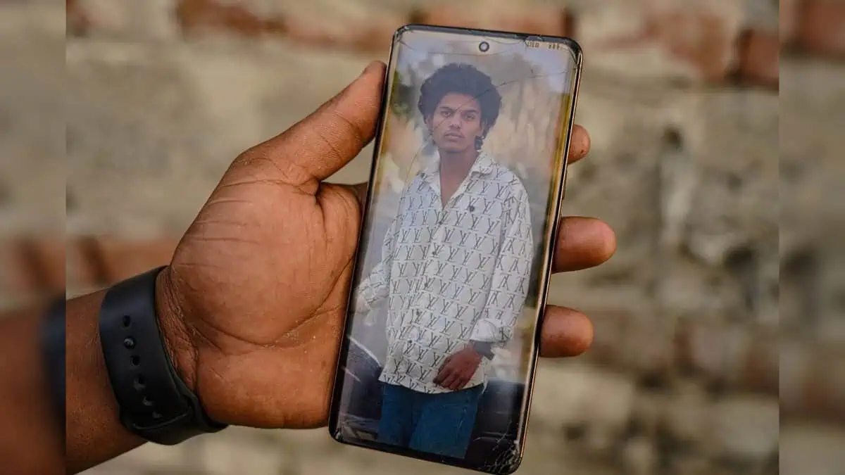 Photo of 19 year old victim Kaif Khan who was stabbed to death in Bihar