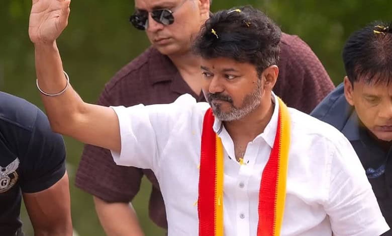 Actor Vijay TVK