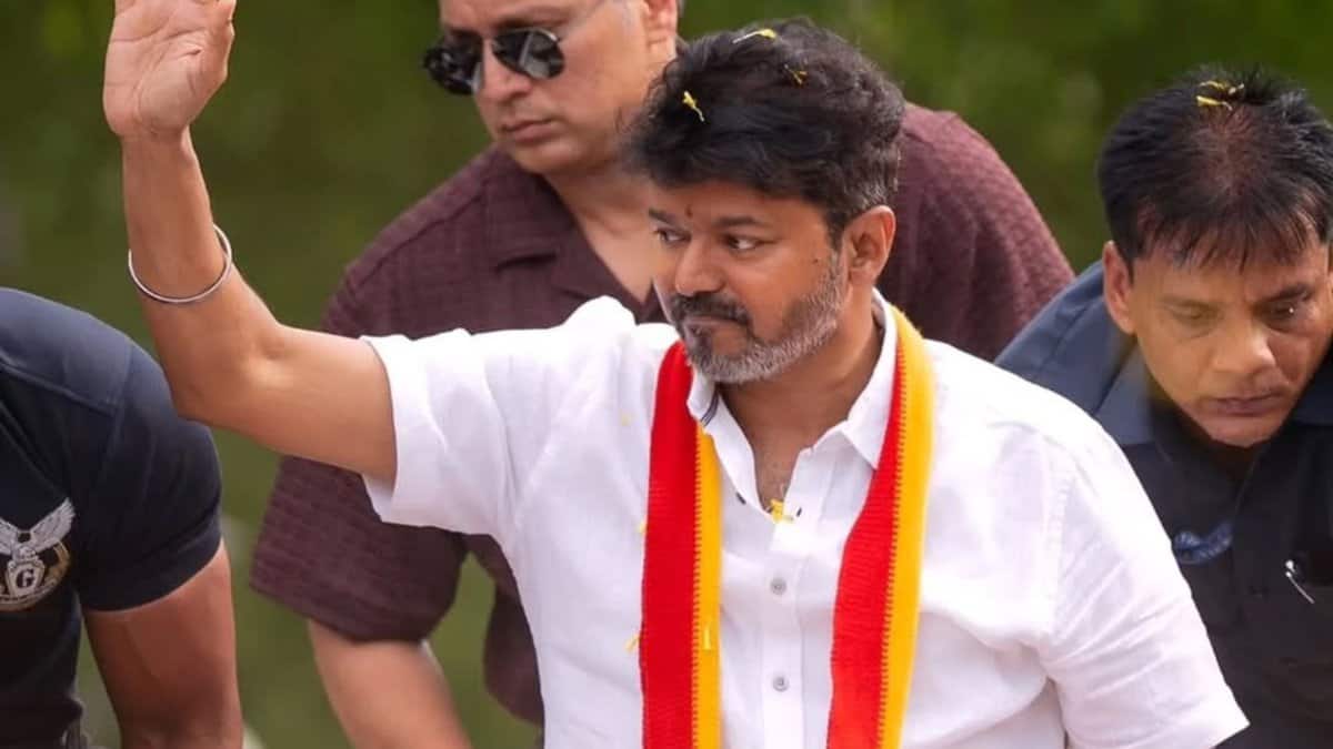 Actor Vijay TVK