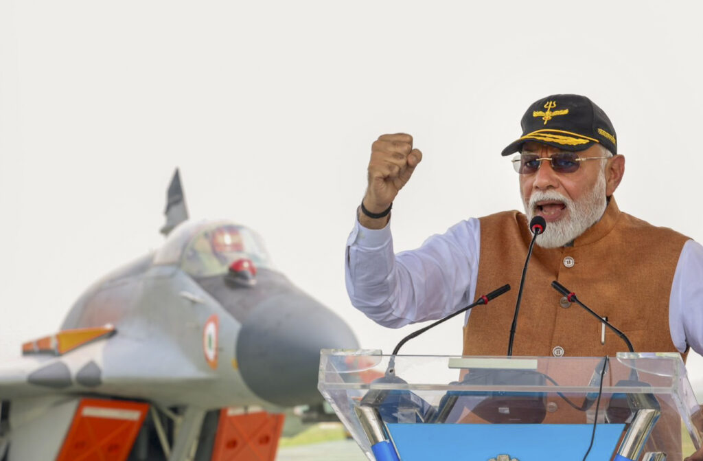PM Modi visits Adampur air base in Punjab