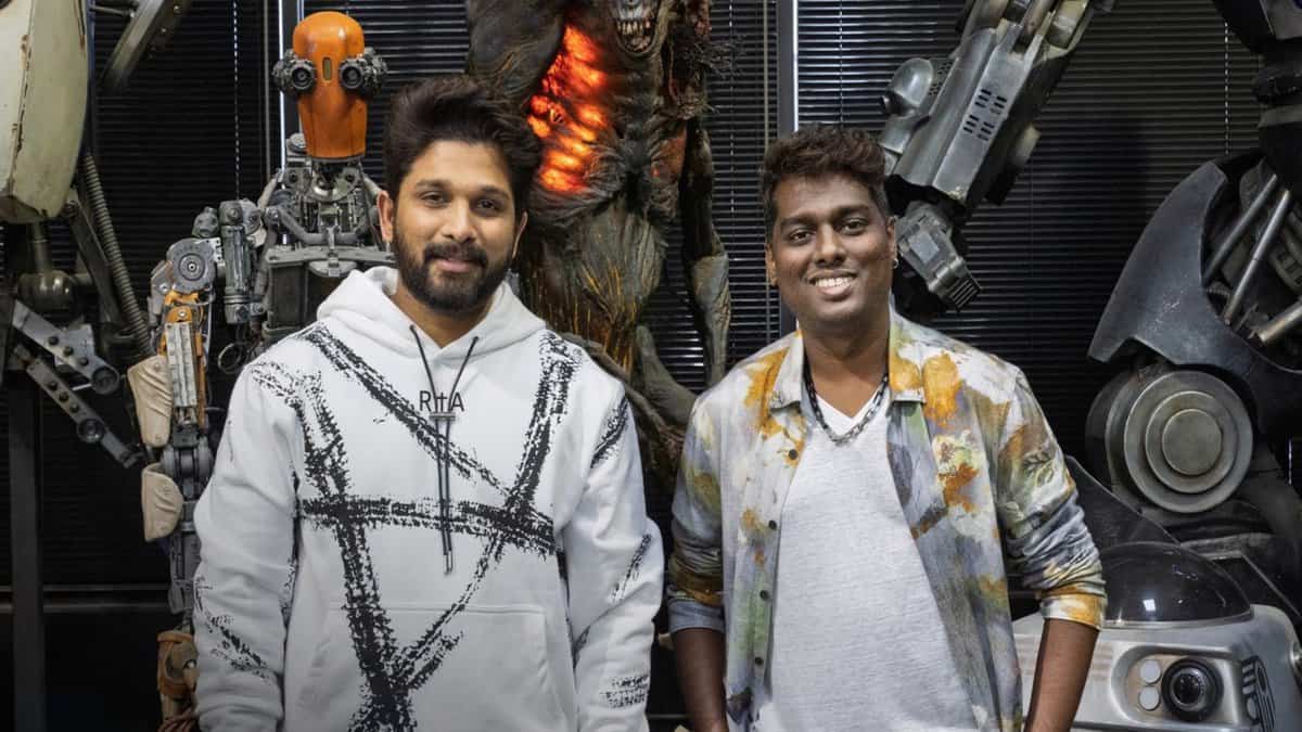 Allu Arjun and Atlee