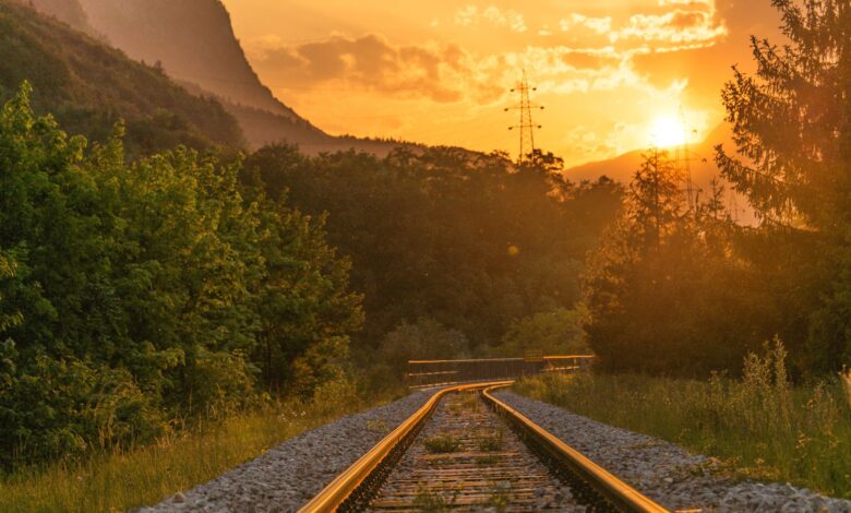 Photo of railway tracks for story of woman's body stuffed in a suitcase found on Bengaluru outskirts