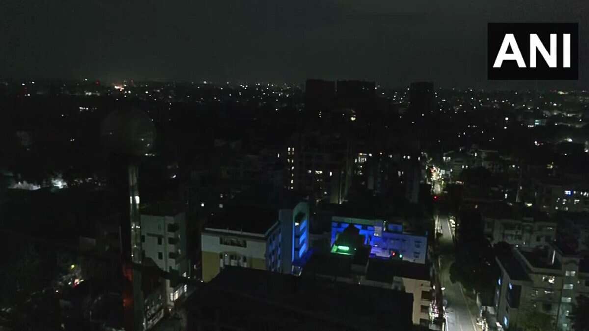 The blackout simulation began from 6 pm in certain locations and went on well into the night in others.