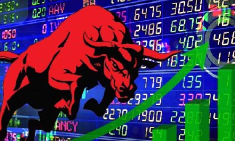 Bull Nifty sensex, business, market stock