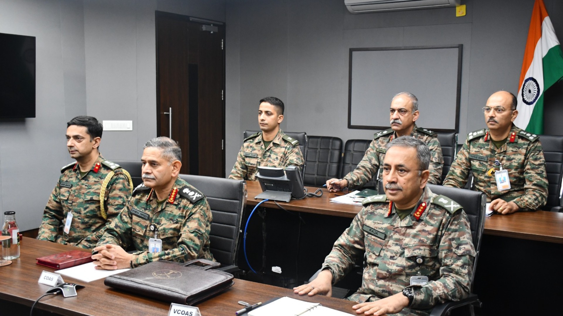 Commanders of western boarders reviewed the security situation amid the India-Paksitan tensions