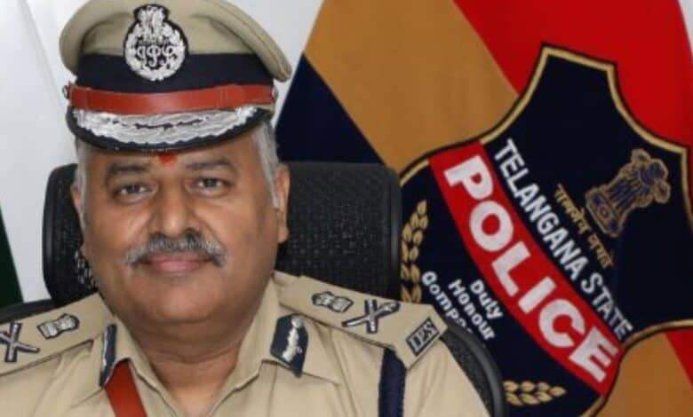 Director General of Telangana police, Dr Jitender