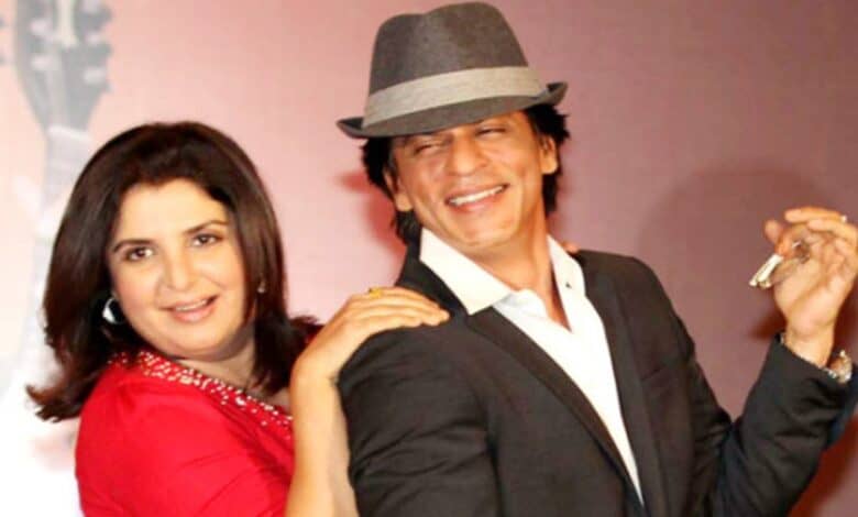 Farah Khan and Shah Rukh Khan