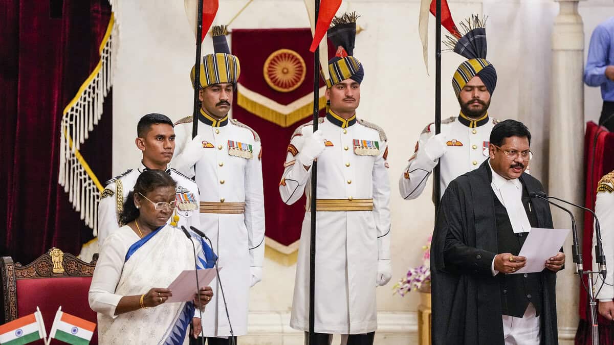 BR Gavai takes oath as Chief Justice of India