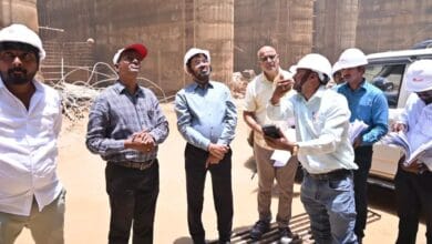 HMWS&SB MD Ashok Reddy orders Megha Engineering and Infrastructures Limited to complete the construction of Sunkishala project by April, 2026.