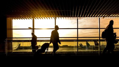 Representational photo of passengers arriving at Hyderabad airport following advisory.