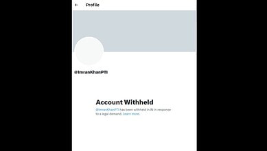 X account of Imran Khan