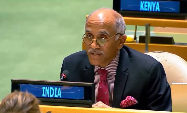 India’s Permanent Representative to the UN Ambassador P Harish