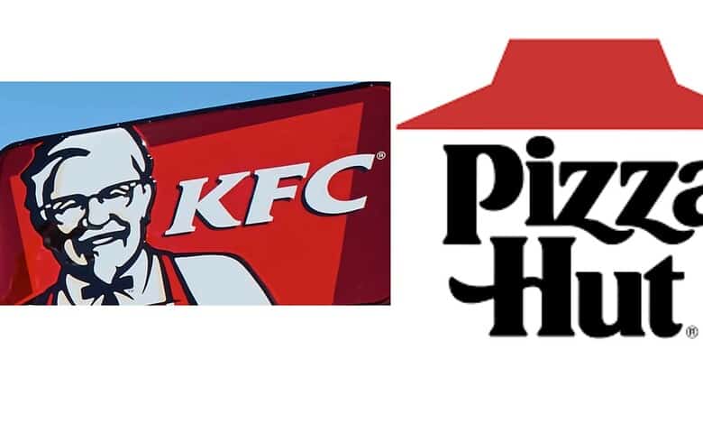 KFC and Pizza hut