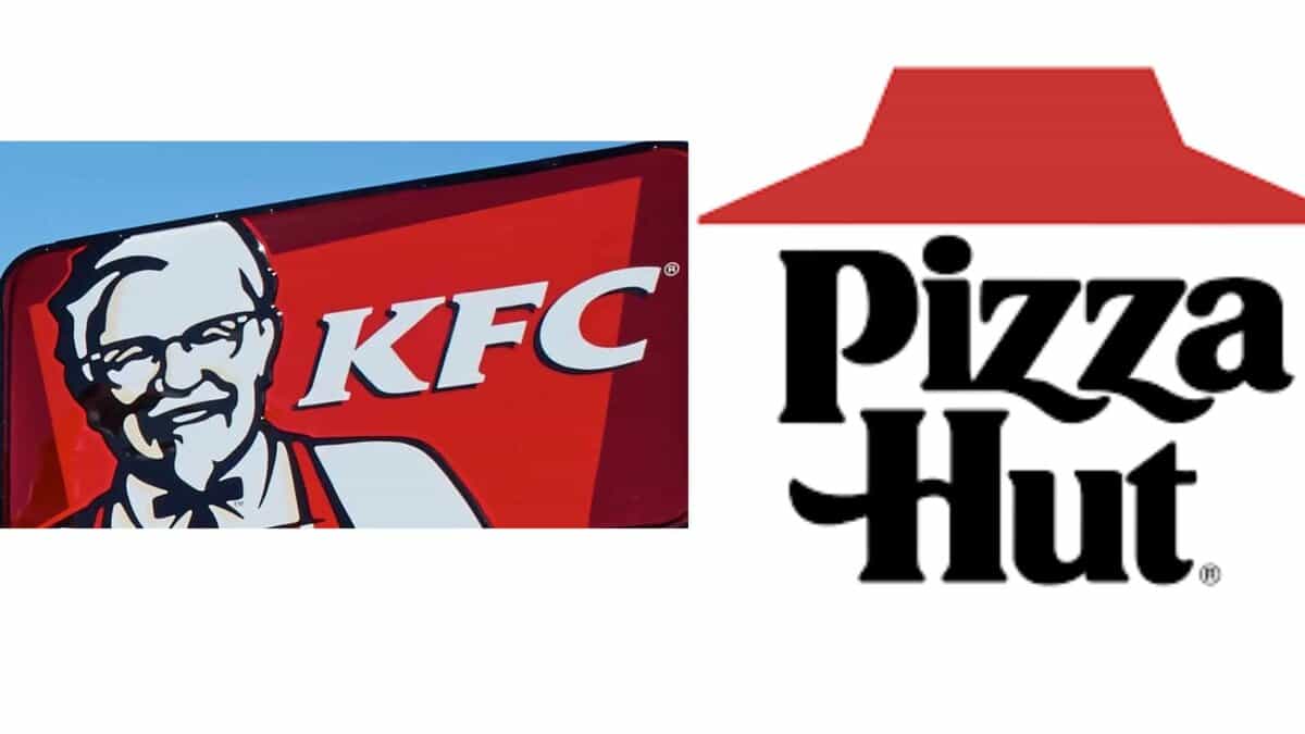 KFC and Pizza hut