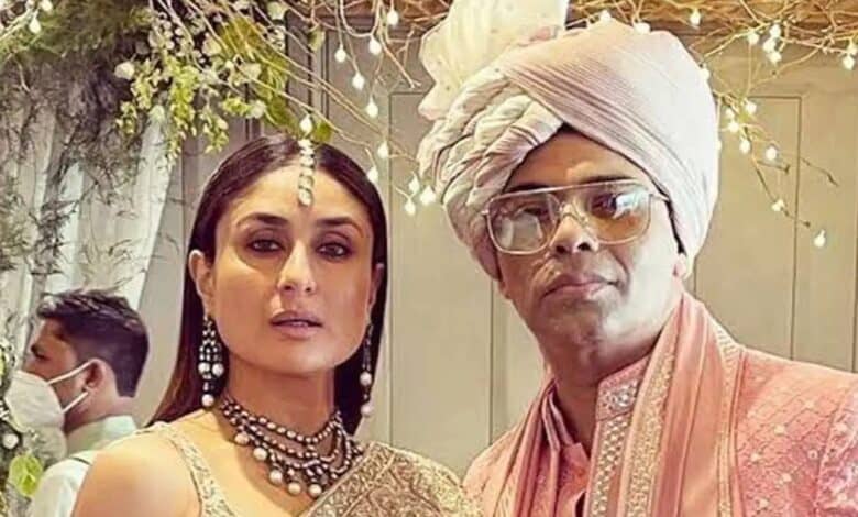 Kareena Kapoor and Karan Johar