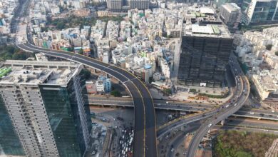 Kondapur flyover in Hyderabad