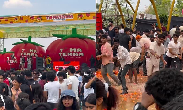 India's 1st Tomato festival held in Hyderabad: Trending reels, reactions