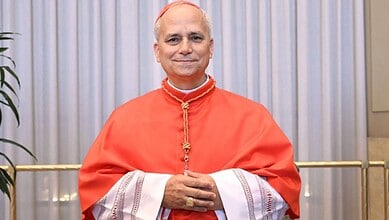 New Pope Robert Francis Prevost from the U.S.