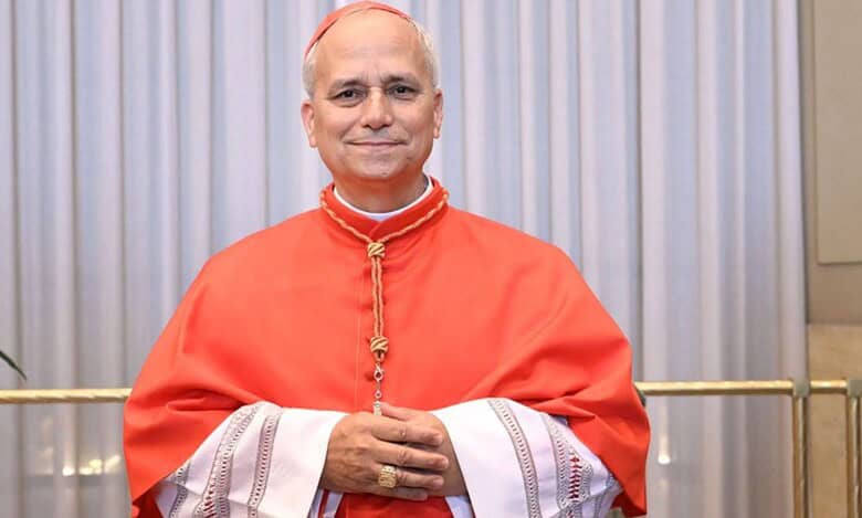 New Pope Robert Francis Prevost from the U.S. pope leo