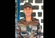 Image: Indian Army Jawan from AP, M Murali Nayak martyred at LoC