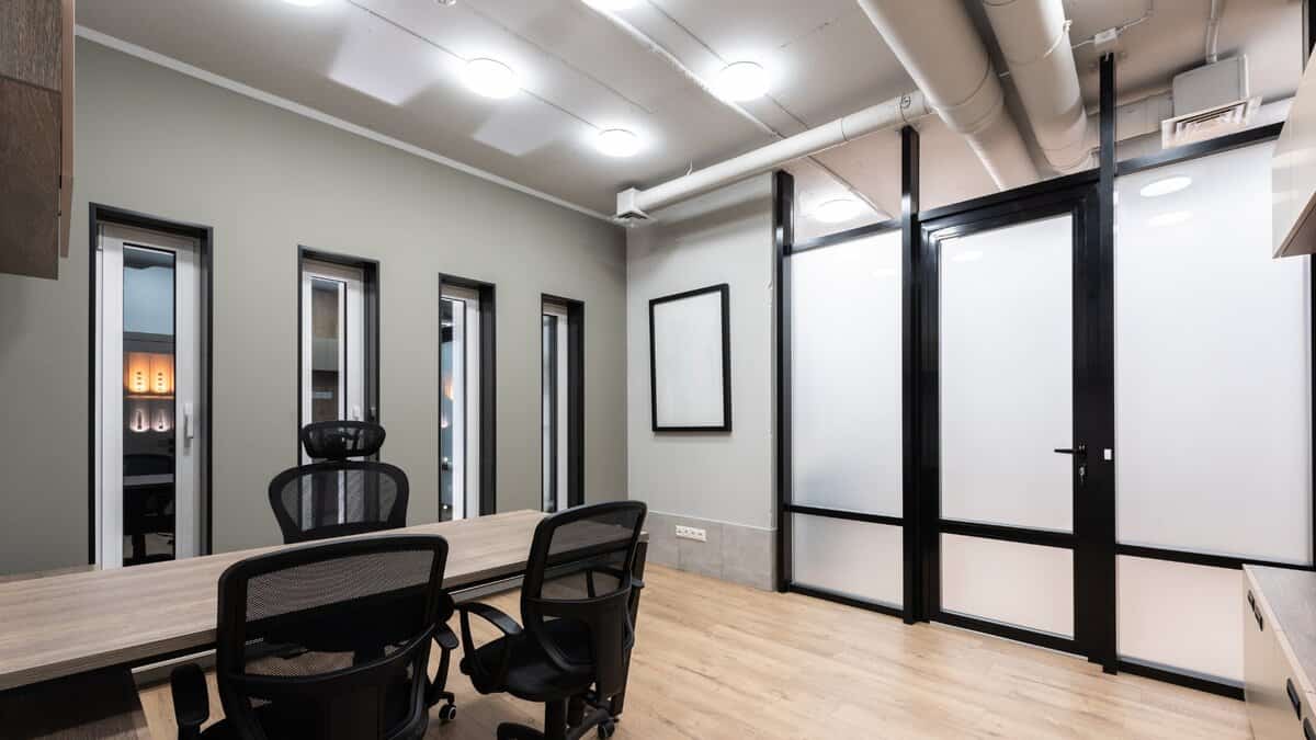 Representational Image of empty office space in Hyderabad