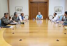PM Modi chairs meeting with top defence