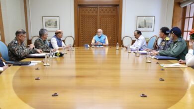 PM Modi chairs meeting with top defence