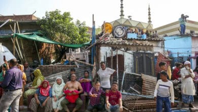 Anti encroachment drive in Ahmedabad