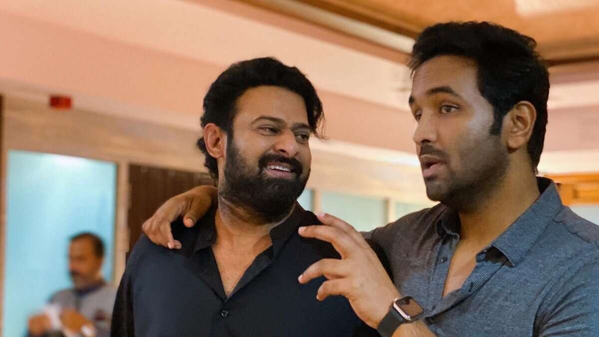 Tollywood actors Prabhas and Manchu Vishnu