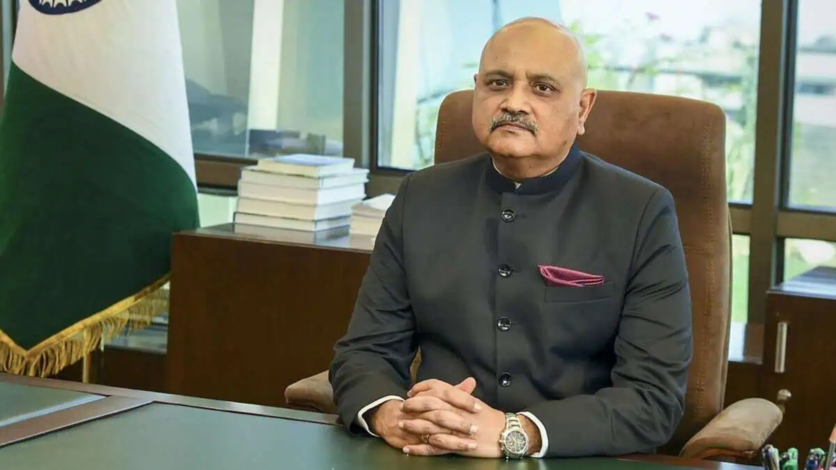 CBI Director Praveen Sood in his office