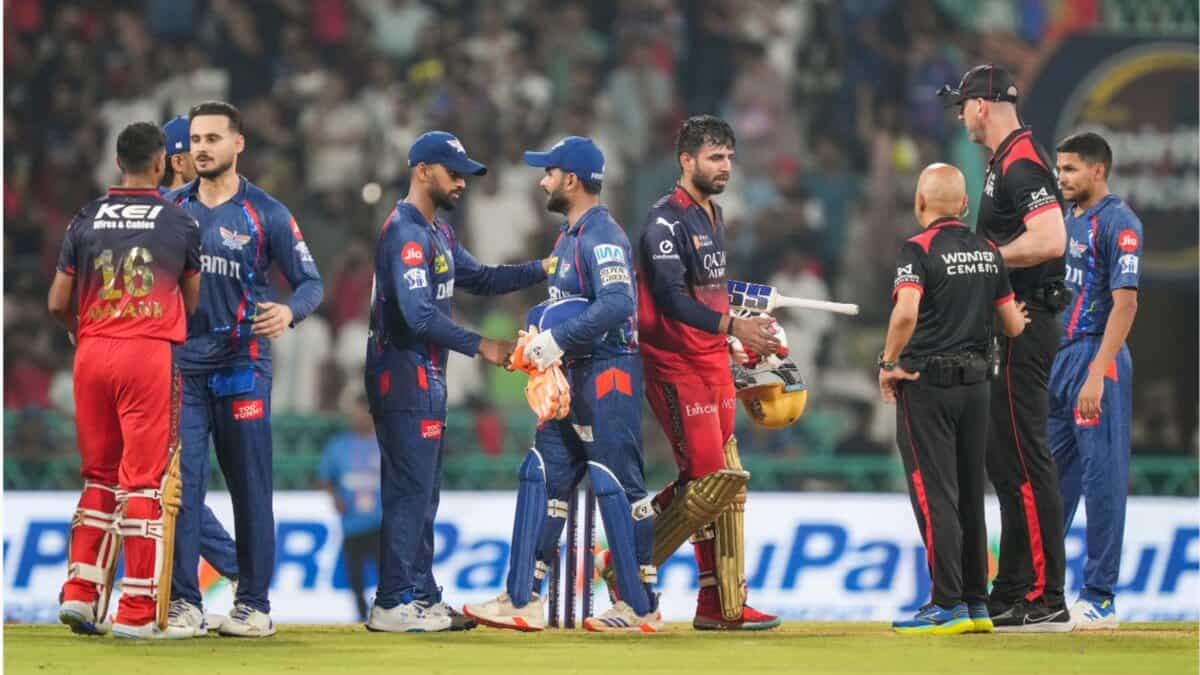 RCB Stun LSG with 6-Wicket Win
