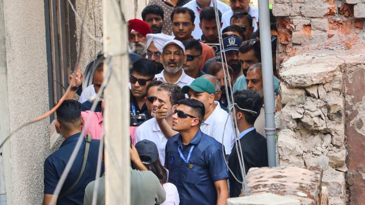 Rahul Gandhi in Poonch
