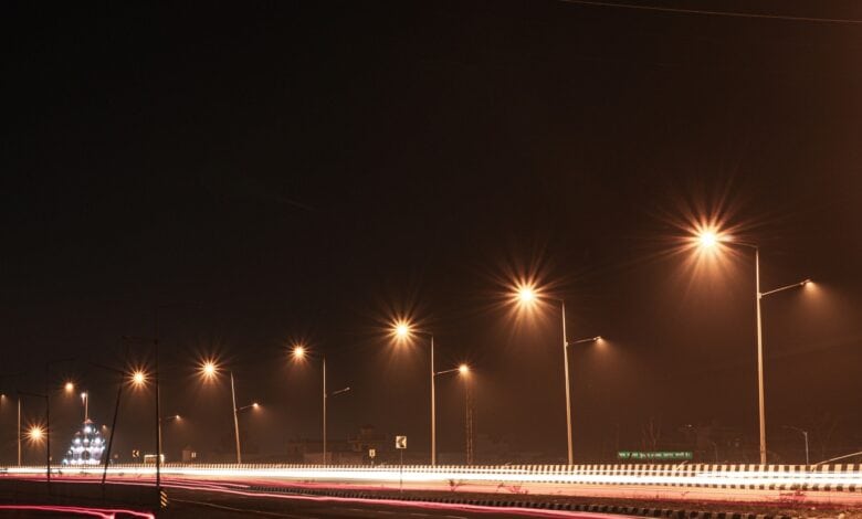 Representational Image of street lights