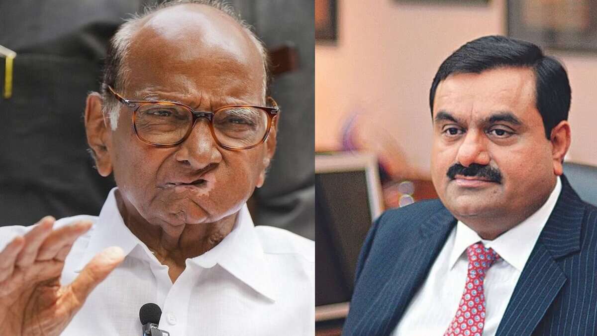 Sharad Pawar and Adani Gautam