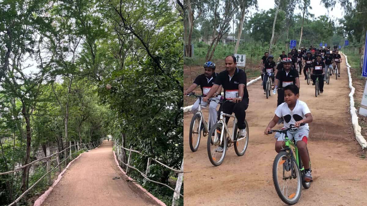 Glimpse of Pala Pitta Cycling Park