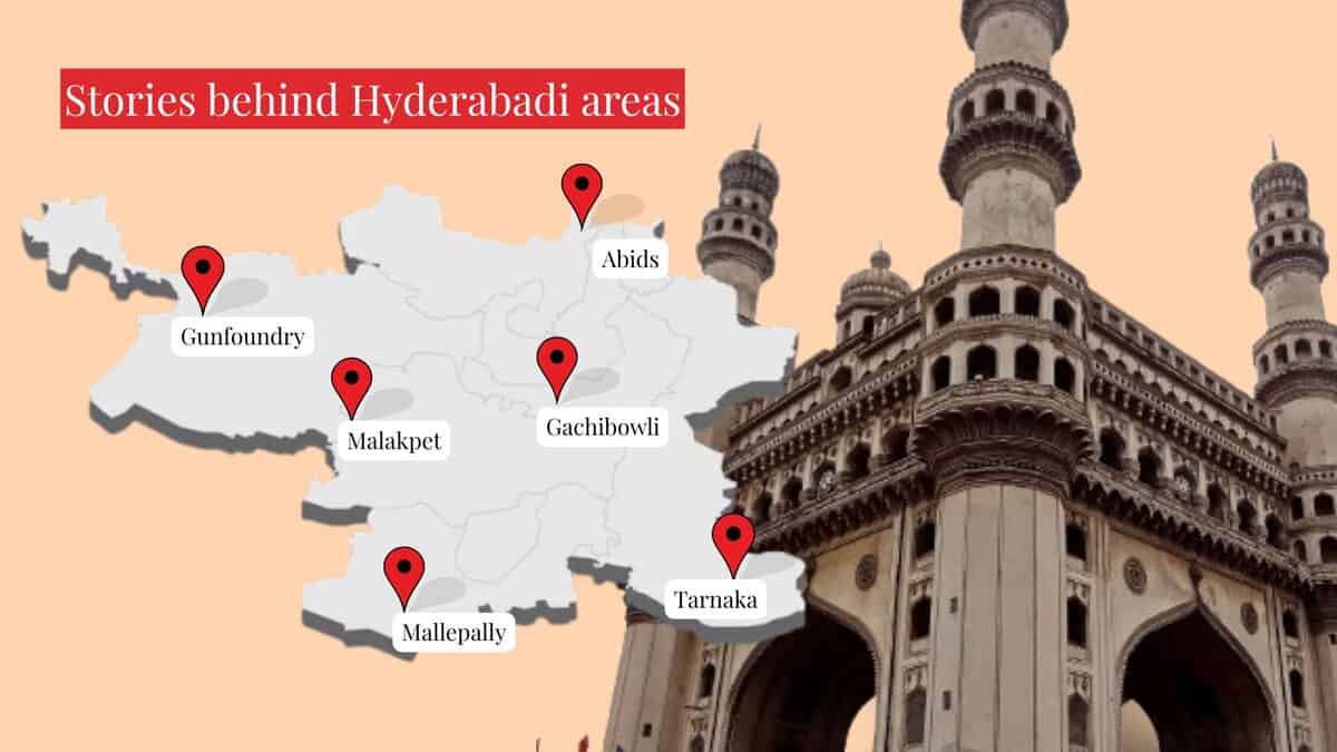 Gachibowli to Malakpet: How Hyderabad's areas got their names