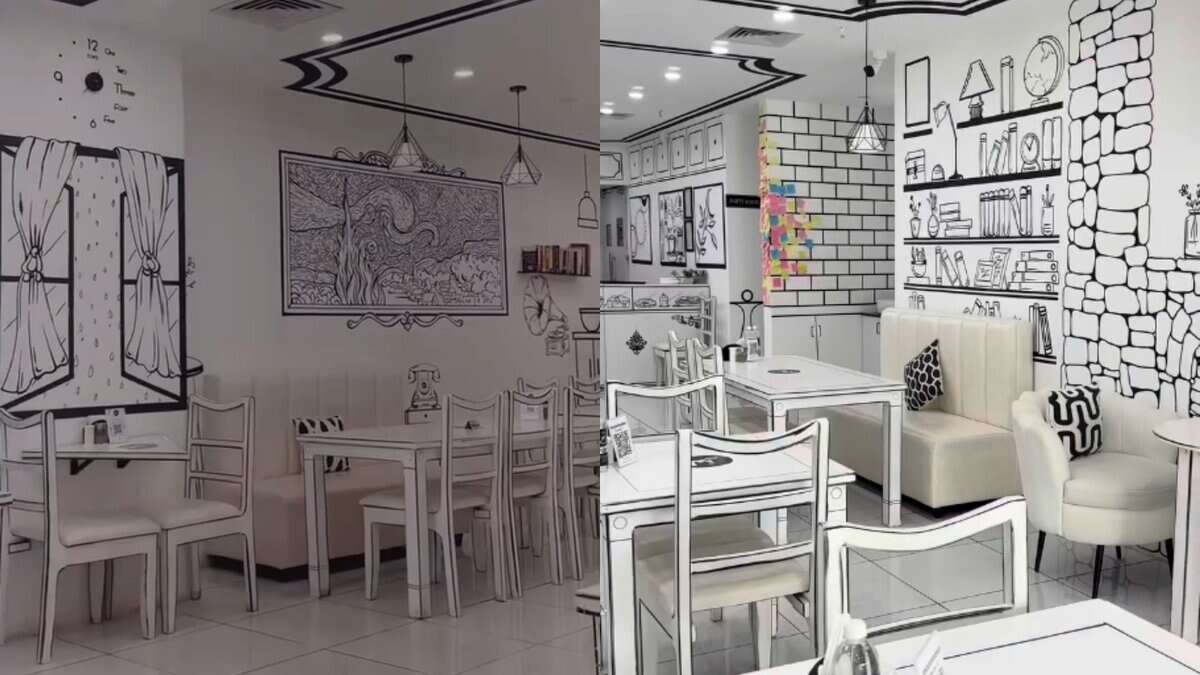 Glimpse of The Monochrome Cafe