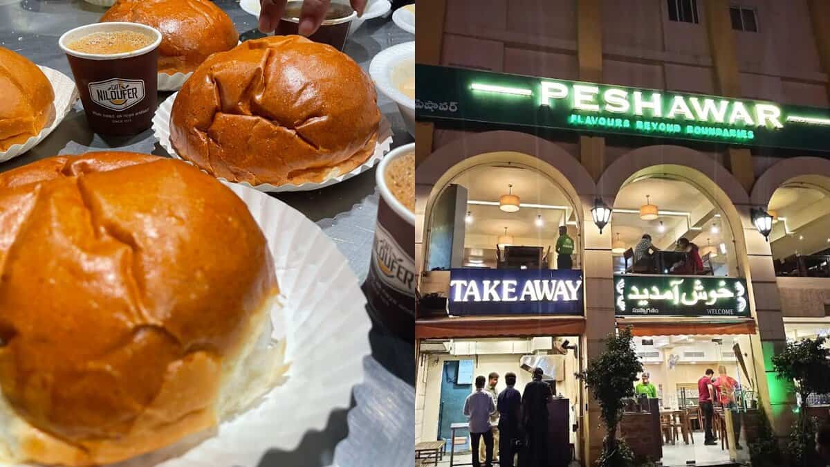 Cafe Niloufer's Malai bun and Peshawar Restaurant