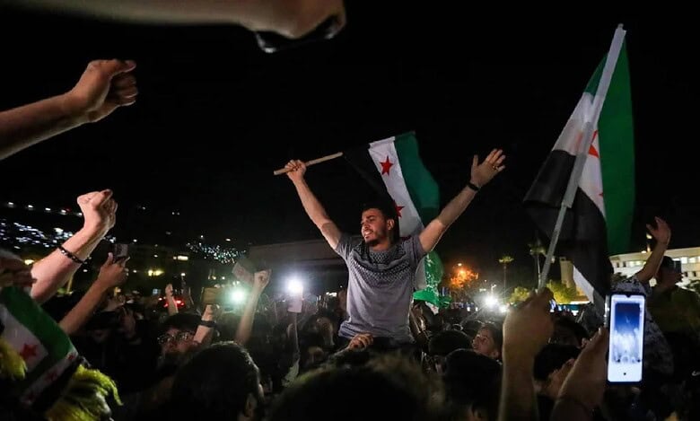 Syrians cheered Trump's announcement that America will move to lift sanctions