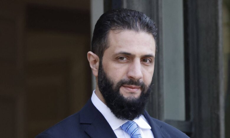 Syrian President Ahmad al-Sharaa