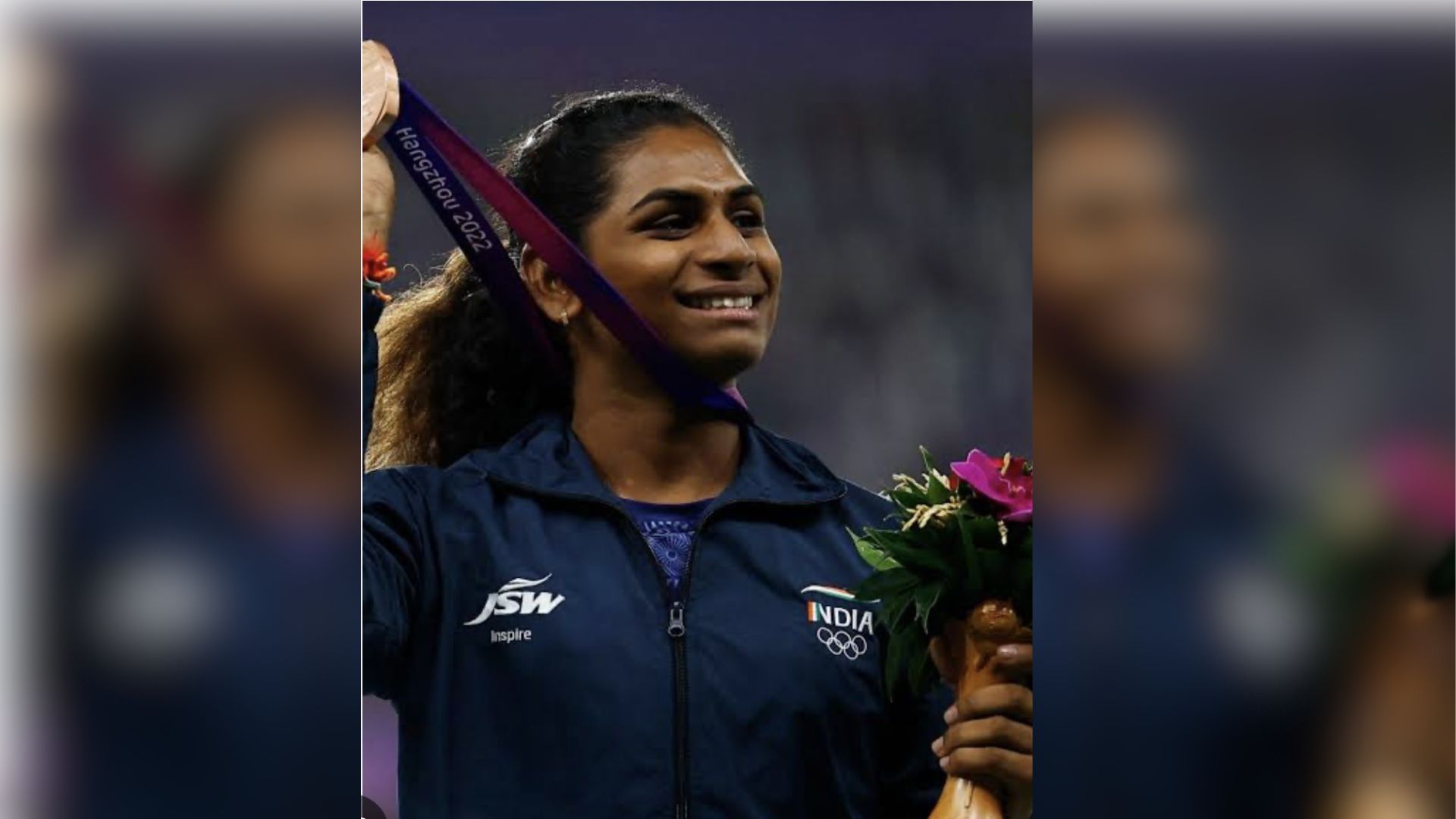 Telangana athlete Nandini wins gold in South Korea, CM congratulates